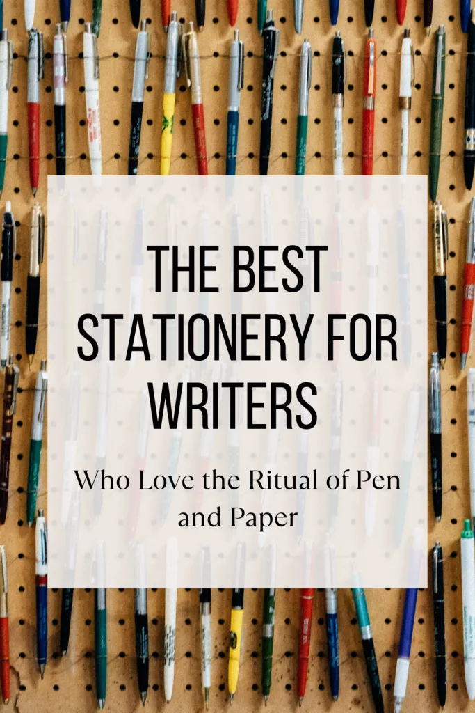 the best stationery for writers text