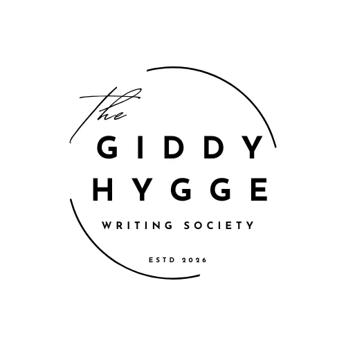 the giddy hygge writing society logo