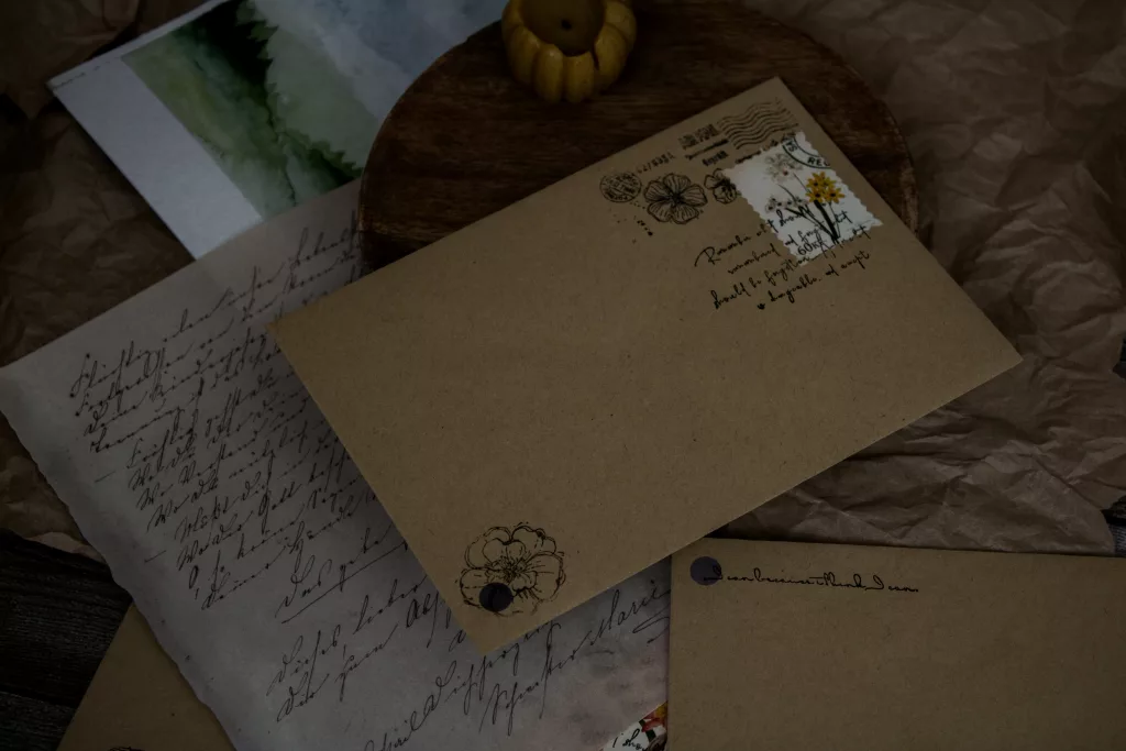 Romanticising Your Writing Life This Week with letter writing