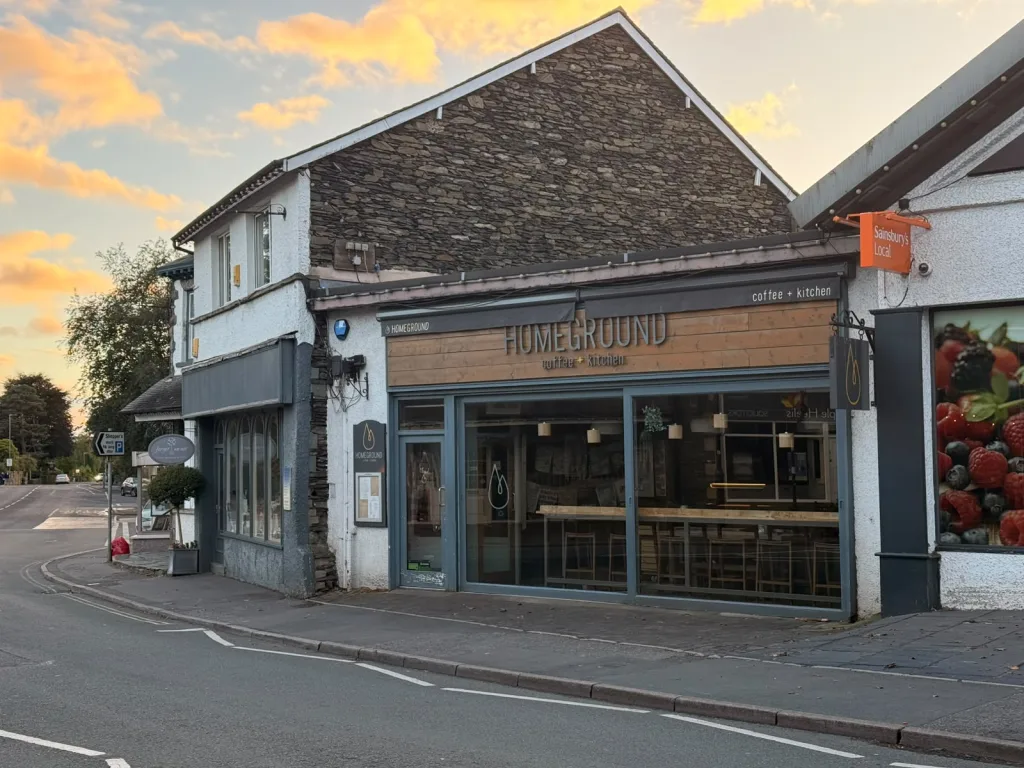 homeground cafe in windermere village